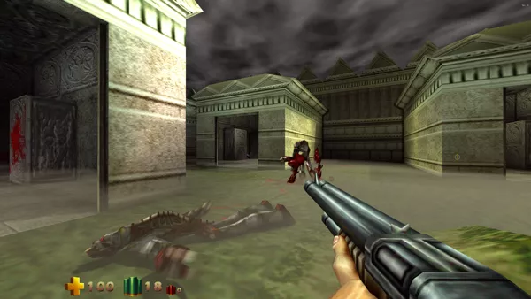 Turok 2: Seeds of Evil Windows Shotguns, they always come in handy.