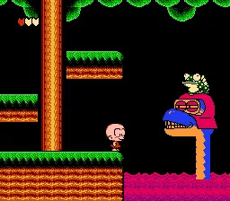 Bonk&#x27;s Adventure NES &#x22;Hey, dude. Get this frog off my head, and I&#x27;ll make it worth your while.&#x22;