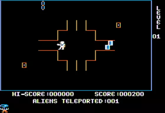 Teleport Apple II 1 Alien Captured