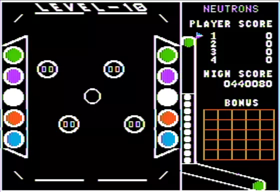 Neutrons Apple II Starting Play