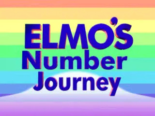 Sesame Street: Elmo&#x27;s Number Journey PlayStation Title screen