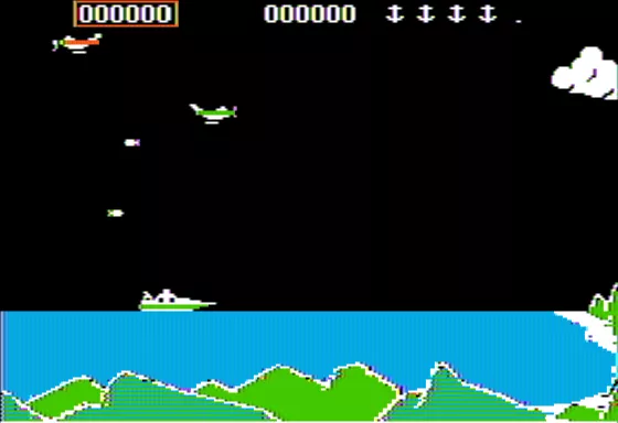 Kamikaze Apple II Incoming Bombers