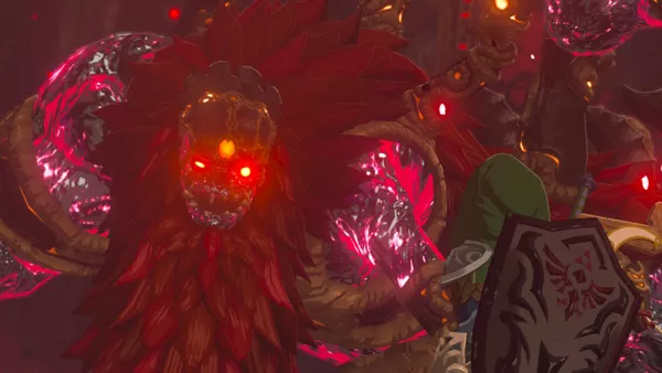 The Legend of Zelda: Breath of the Wild Nintendo Switch First stage of the final boss: Calamity Ganon