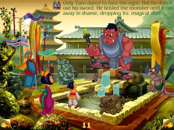 Magic Tales: The Little Samurai Windows Only Taro - and, actually, Aya too! - are brave enough to confront the ogre.