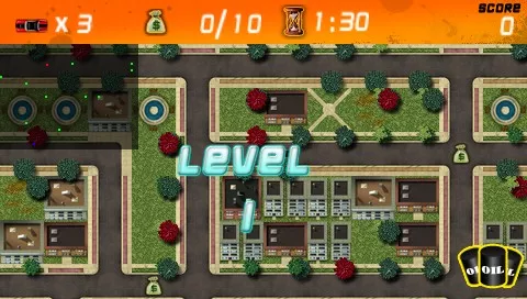 Crime Spree PSP Start of the first level