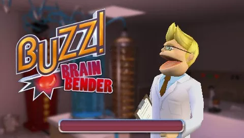 Buzz!: Brain Bender PSP Title screen