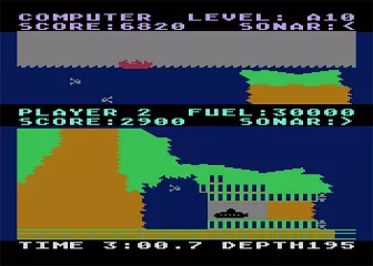 Nautilus Atari 8-bit Gameplay