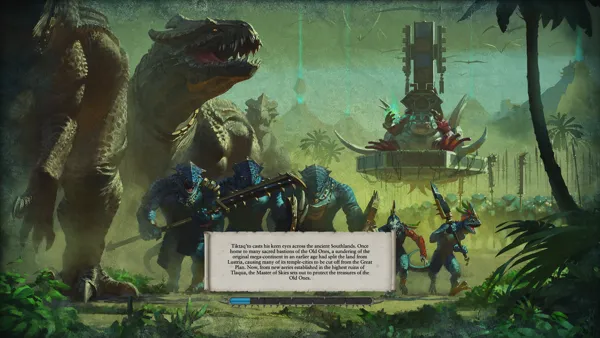 Total War: Warhammer II Windows Lizardmen loading screen
