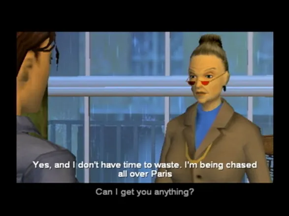 Lara Croft: Tomb Raider - The Angel of Darkness PlayStation 2 A conversation with one of the games characters