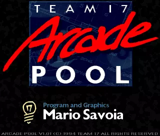Arcade Pool Amiga Title+Credits