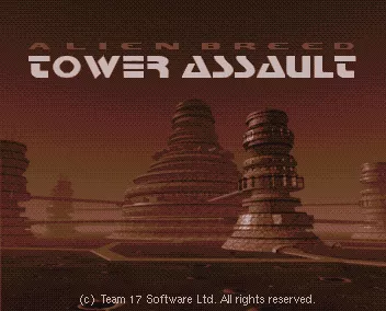 Alien Breed: Tower Assault Amiga Title screen