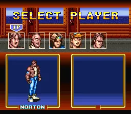 The Peace Keepers SNES Select Player (Rushing Beat Shura)