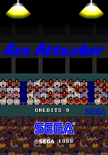Ace Attacker Arcade Title screen
