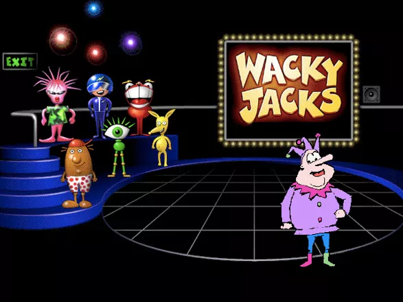 Wacky Jacks Macintosh Character selection