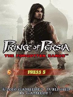 Prince of Persia: The Forgotten Sands J2ME Title screen
