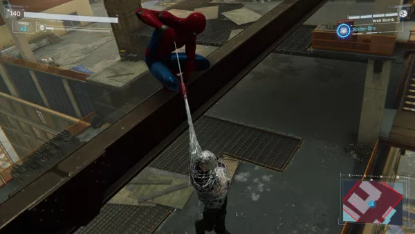 Marvel Spider-Man PlayStation 4 Stealth takedown
