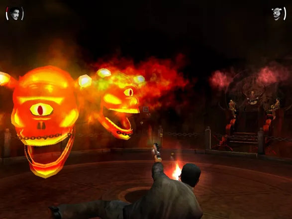 True Crime: Streets of LA Windows Nick needs to cope with stuff GTA Guy and Max Payne never had to deal with, such as fighting Ancient Wu&#x27;s flaming demon heads
