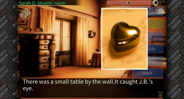 Manhattan Requiem Android Looking for clues in Sarah O&#x27;s room, found this heart-shaped music box