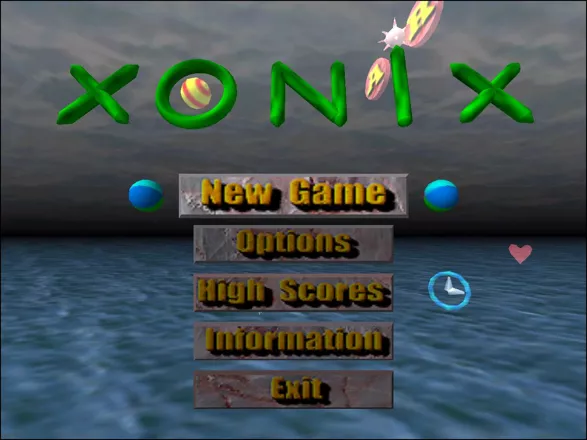 AirXonix Windows Main Menu