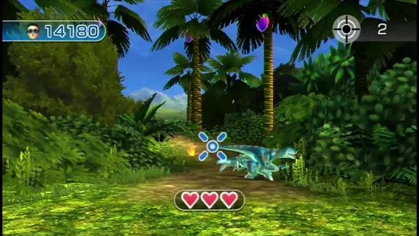 Wii Play: Motion Wii Trigger Twist-Dinosaur Level