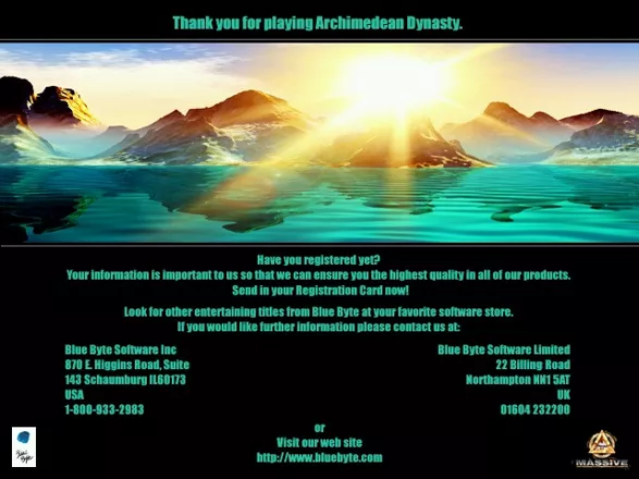 Archimedean Dynasty Windows Leaving the game screen
