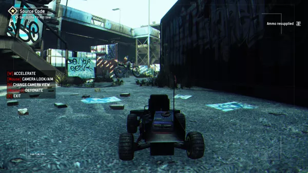 Homefront: The Revolution Windows Remote control cars can be used to either hack devices or detonate targets in hard to reach places.