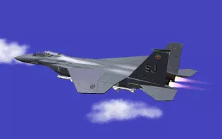 F-15 Strike Eagle III DOS Introduction