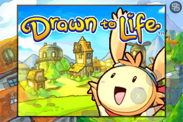 Drawn to Life iPhone Second title screen