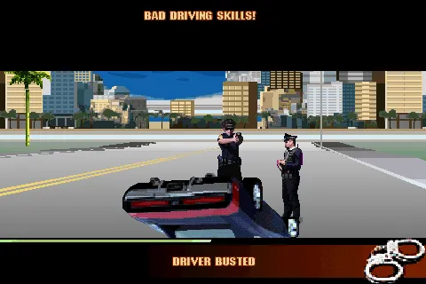 Fast Five the Movie: Official Game Android Getting busted