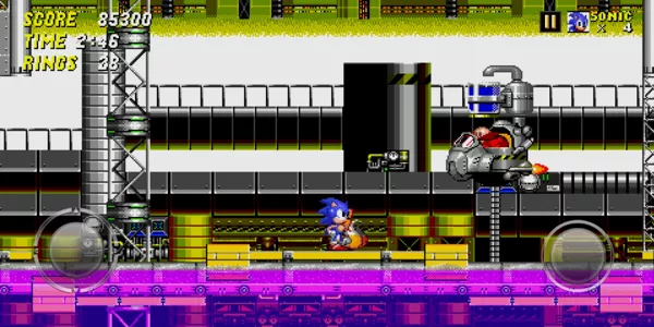 Sonic the Hedgehog 2 Android Boss of Chemical Plant Zone