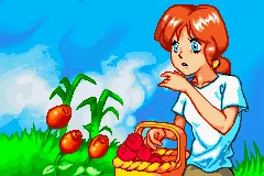 Iridion II Game Boy Advance What&#x27;s this innocent flower-collecting girl scared of?