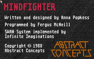Mindfighter Amiga Loading screen