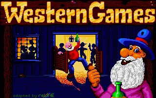 Western Games Amiga Title screen