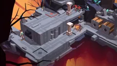 Lara Croft GO PlayStation 4 Crystal enemies reassemble themselves a few turns after they get shattered