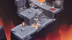 Lara Croft GO PlayStation 4 Leaving the pillar on the squashed crystal snake will prevent it from reforming