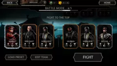 Mortal Kombat X Android The fourth stage for the battle begins.