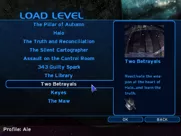 Halo: Combat Evolved Windows The campaign menu