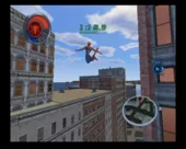Spider-Man 2 GameCube You can propel yourself in the sky if you time and fill your jumping gauge.