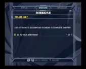 Spider-Man 2 GameCube Game is split into chapters which are done by finishing the tasks in your to-do list.