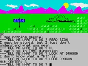 Scott Adams&#x27; Graphic Adventure #1: Adventureland ZX Spectrum Ooooh. Looky. A dragon.