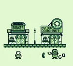 Burger Time Deluxe Game Boy Opening animation