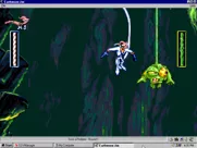 Earthworm Jim: Special Edition Windows Bungee Jumping battle.