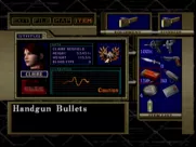Resident Evil: Code: Veronica Dreamcast Status screen