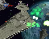 LEGO Star Wars II: The Original Trilogy Windows Battle of Endor.