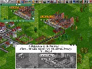 Transport Tycoon DOS The train arrives at its destination!