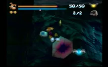 Rayman 2: The Great Escape Dreamcast Going for a Swim