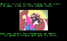 An American Tail: The Computer Adventures of Fievel and His Friends DOS If this was animated, it might be considered a cut-scene.