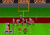 Madden NFL &#x27;94 Genesis Preparing a conversion. Winds plays an incredible part, even on something as simple as that.