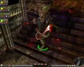 Dungeon Siege II Windows This monster&#x27;s about to lose the fight.