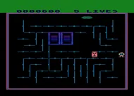 Drelbs Atari 8-bit Gotta move quickly